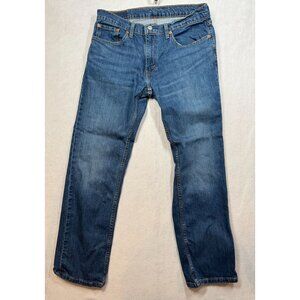 Levi's 559 Relaxed Straight Fit Medium Wash Blue Jeans Men's Size 32 X 32 32x32
